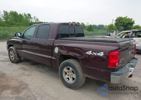 2005 Dodge Dakota Slt из США, поврежденный, VIN 1D7HW48N75S164615